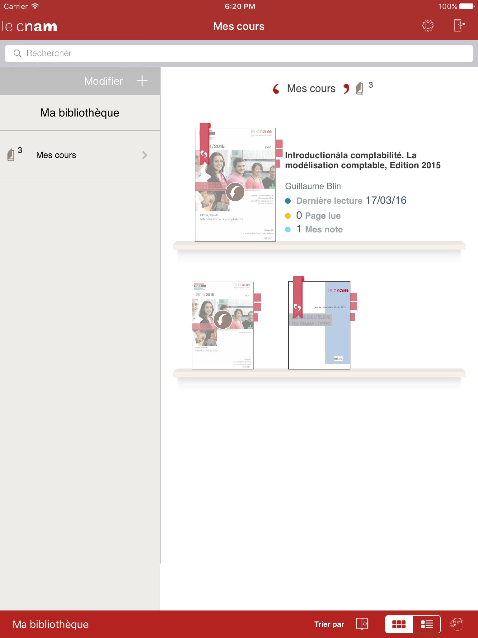 le Cnam eBooks partagés screenshot 6