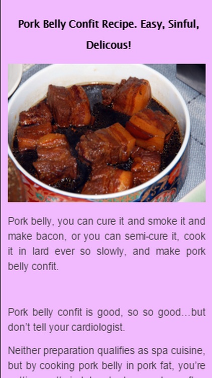 Pork Belly Recipes