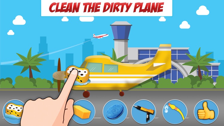 Aircraft Washing Simulation screenshot-3