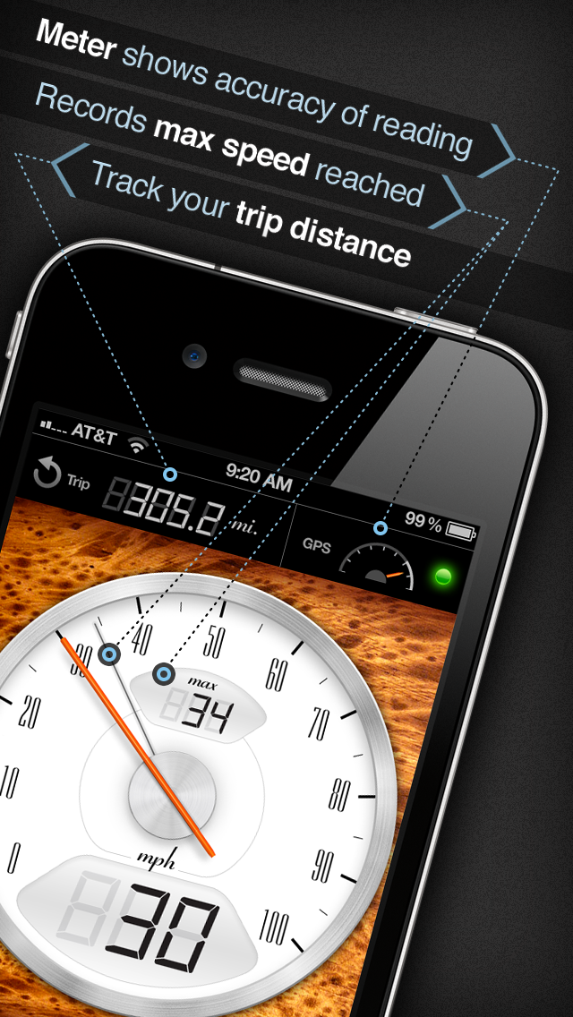 Speedometer+ Screenshot
