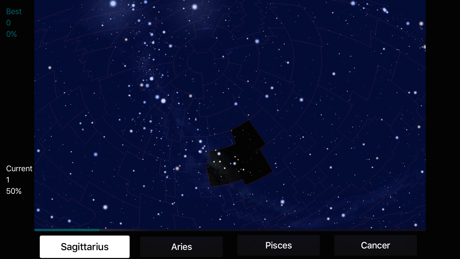 Constellations Quiz Game