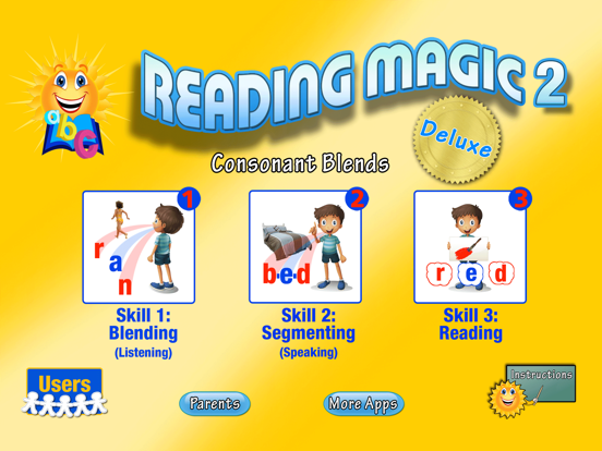 Screenshot #2 for READING MAGIC 2 Deluxe-Learning to Read Consonant Blends Through Advanced Phonics Games