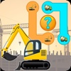 Construction Yard Match Race - Pair Up Games for Little Kids