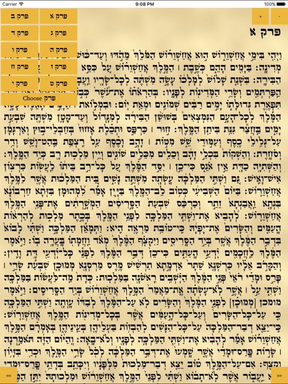 Screenshot #5 pour Megillah, Tikkun Korim