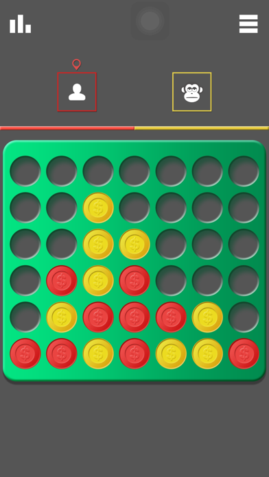 Screenshot #1 pour 4 in a Row Multiplayer Online - 2 player free deluxe board game play with friends