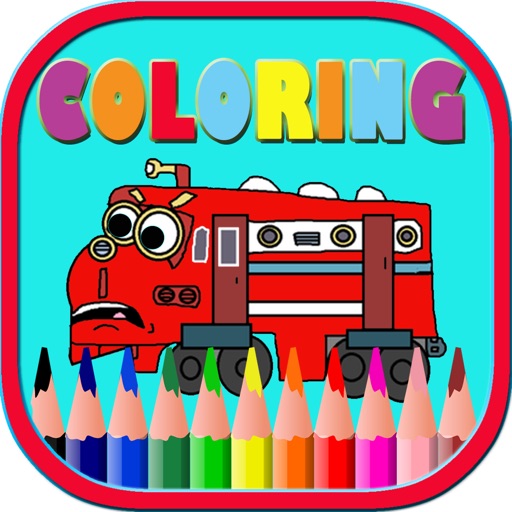Colouring Kids Game for Chuggington Edition iOS App