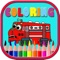 Colouring Kids Game for Chuggington Edition