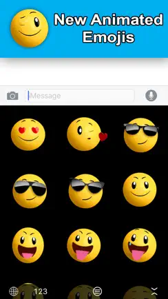 Animated Emoji Keyboard - GIFs iPhone image 1