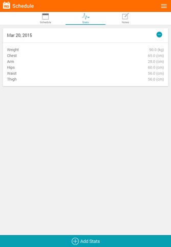 Workout Scheduler screenshot 3