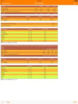 Soap calculator PRO screenshot 7