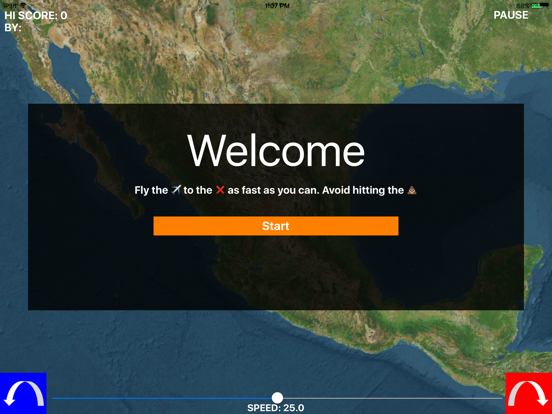 Screenshot #4 pour Flight Map Game