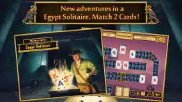 egypt solitaire. match 2 cards. card game free iphone screenshot 1