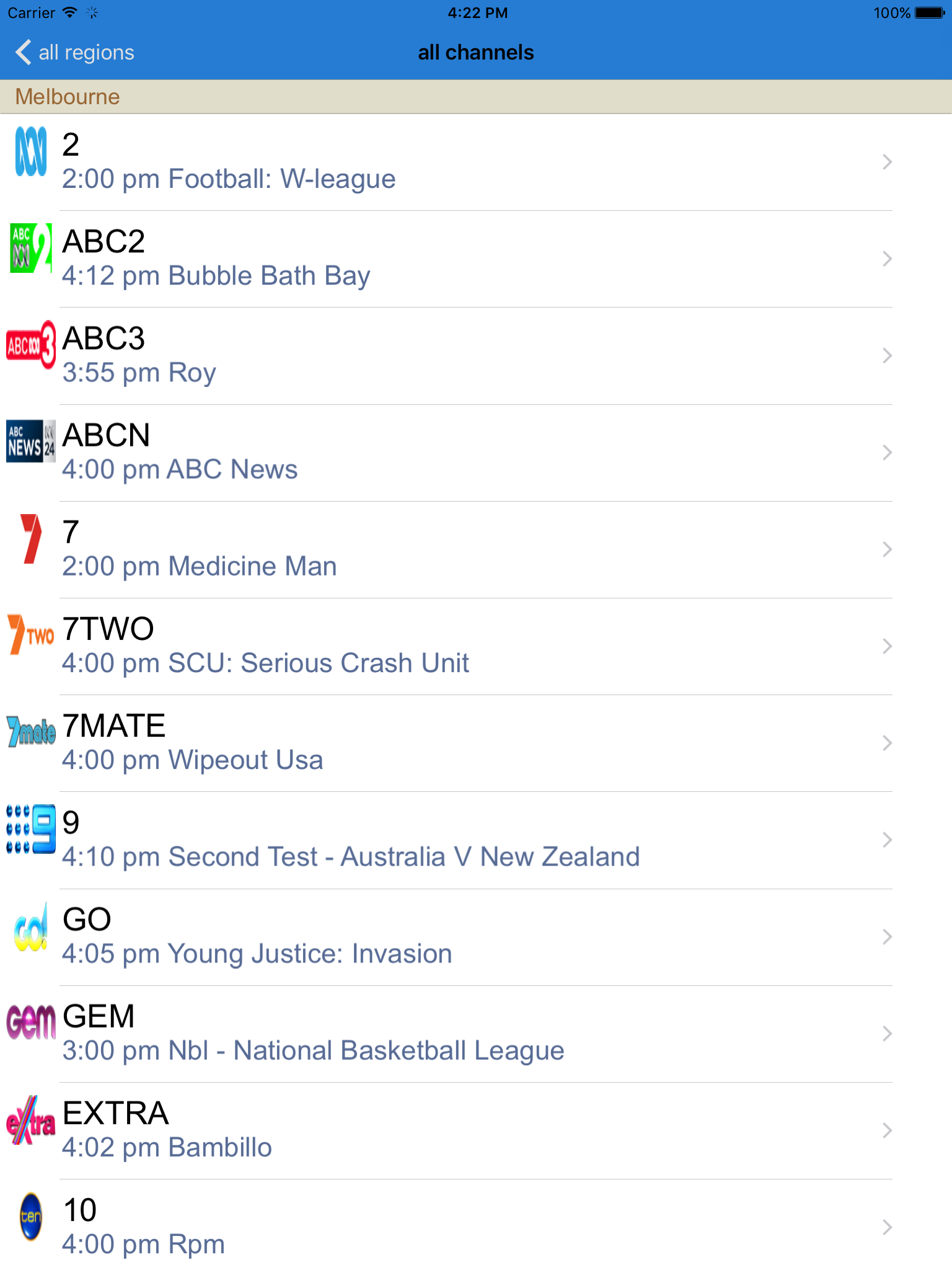 Australia's TV Guide screenshot 6