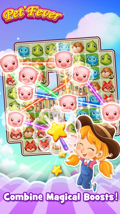 Pet Fever - Kick Color Monster with friends to rescue the animal