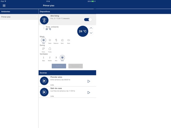 Screenshot #6 pour BGH Smart Control