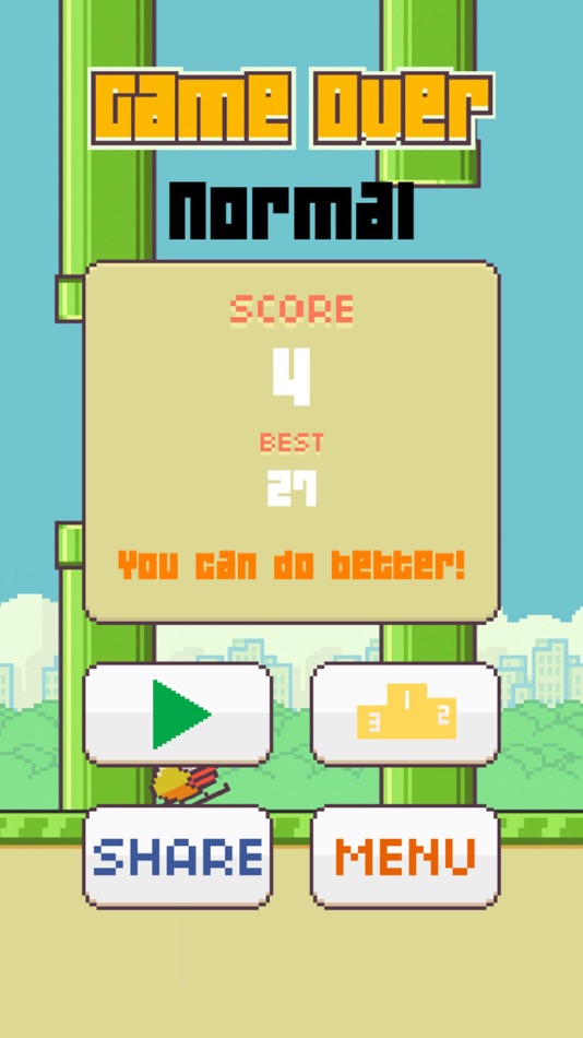#5. Flappy-Copter! (iOS) 由: KILLERBIT LLC