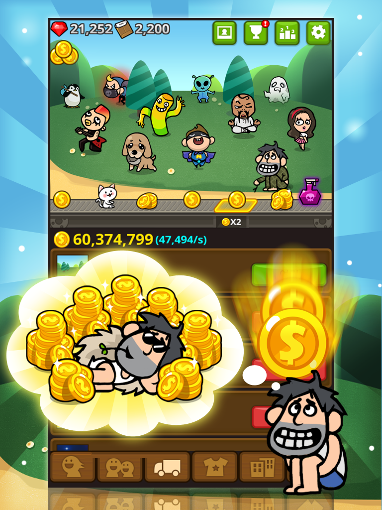 The rich king