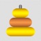 The Tower of Hanoi. Ancient math puzzle