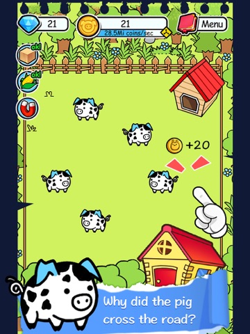 Screenshot #4 pour Pig Evolution | Tap Coins of the Family Farm Story Day and Piggy Clicker Game
