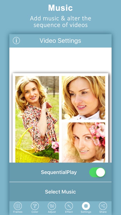 Video Collage - Vid pic Collage maker to Instagram screenshot-3