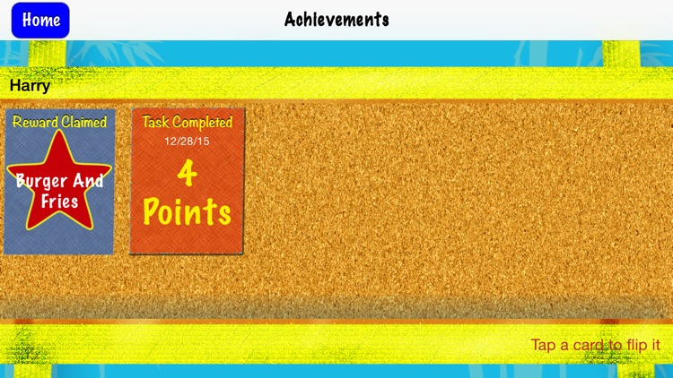 Children's Reward Board