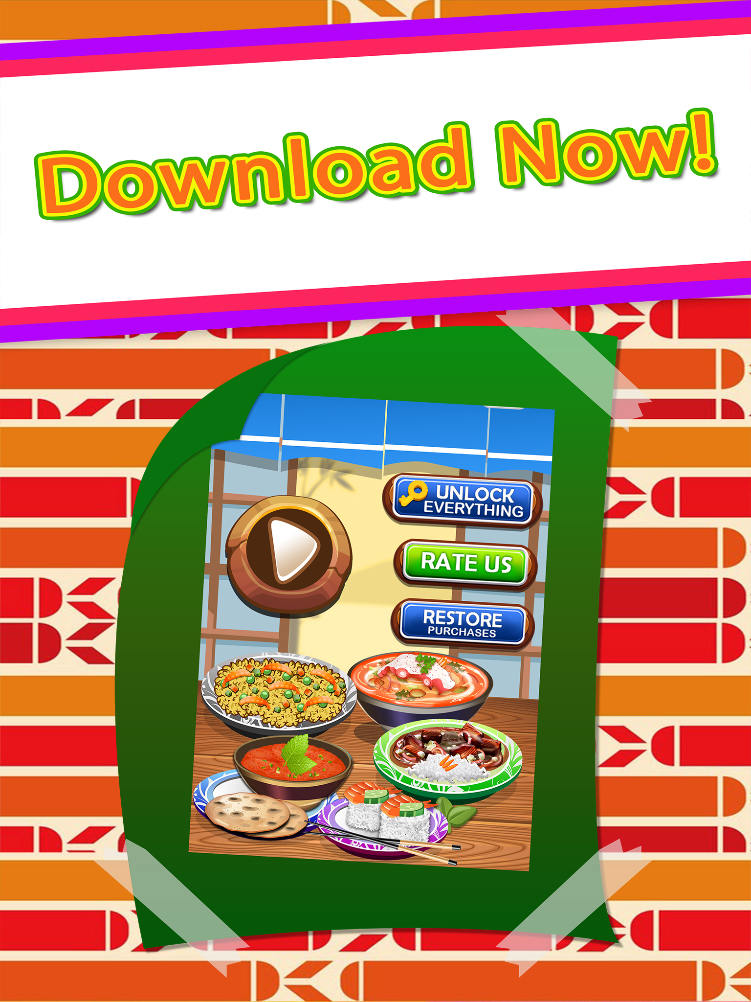 Asian Food Maker Salon - Fun School Lunch Making & Cooking Games for Boys Girls!