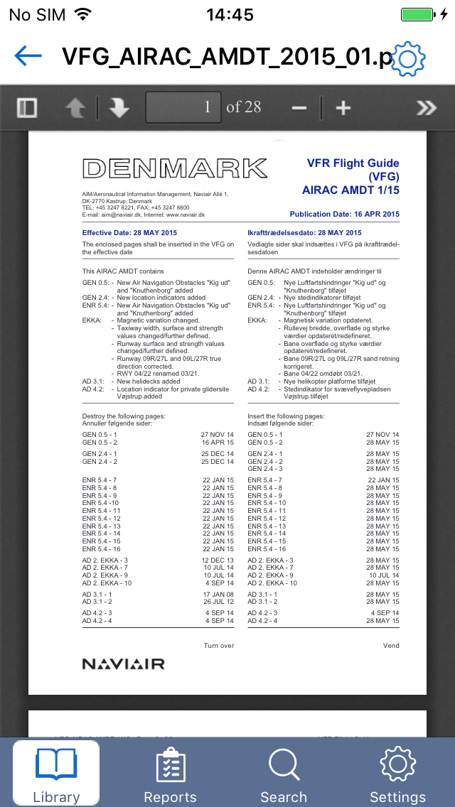 Screenshot #1 pour AvioApp