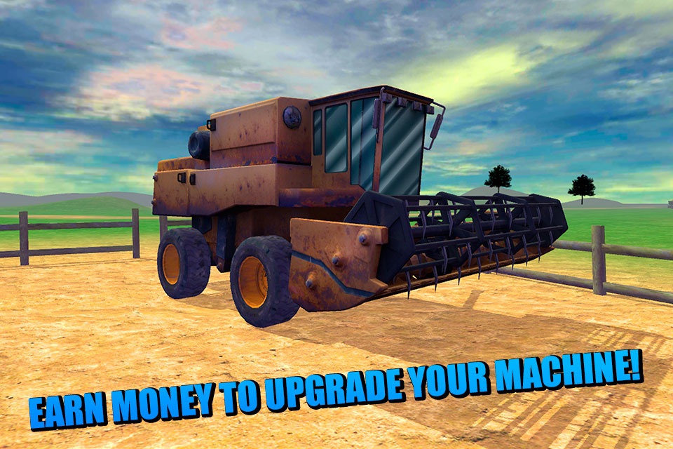 Farm Harvester Tractor Simulator 3D screenshot 4