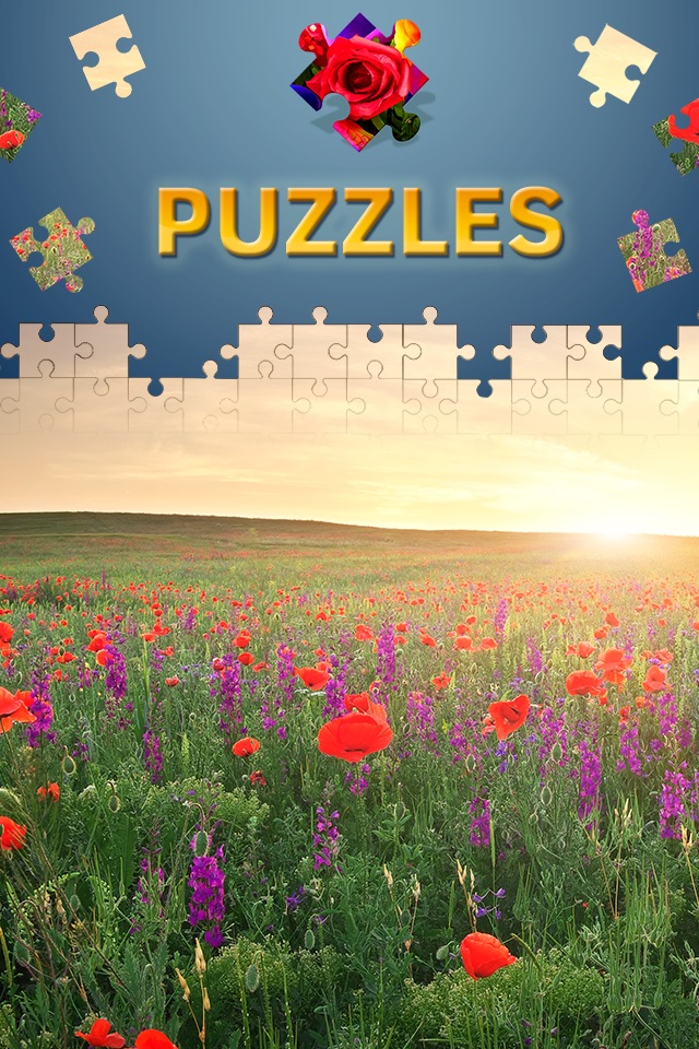 Flowers Jigsaw Puzzles 2017 screenshot 2