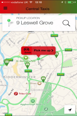 Central Taxis screenshot 2