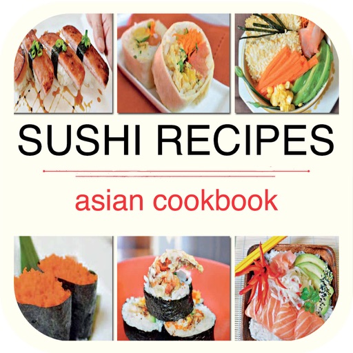 Sushi Recipes - Asian Cookbook icon