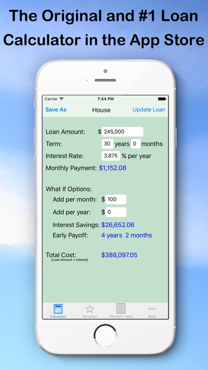 Loan Calculator — What If?