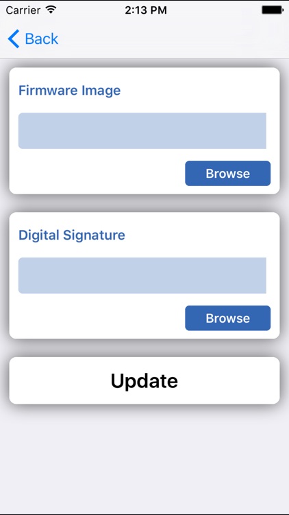 GainsSpan FirmwareUpdate