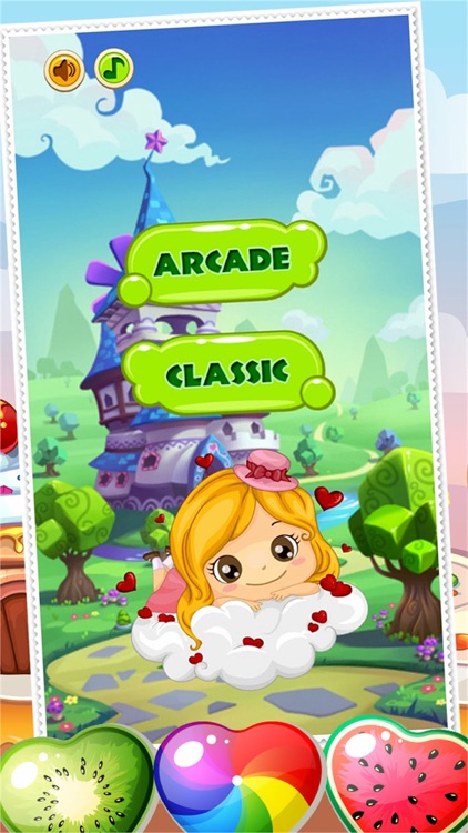 Fruit Heart Sweet Charm Heroes 3 Match Valentine Day