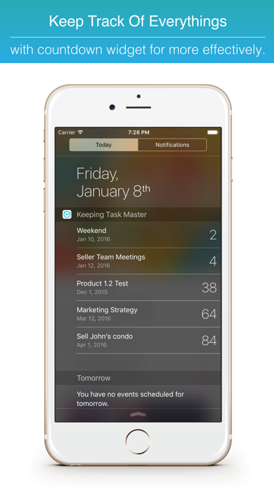 Screenshot #3 pour Keeping Task Master Meilleur Gestion De Temps & To-do-list Planner, Rencontre avec Count-down Widget Timer