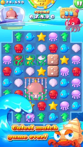 Game screenshot Ocean Joy - 3 match Mermaid splash puzzle game apk