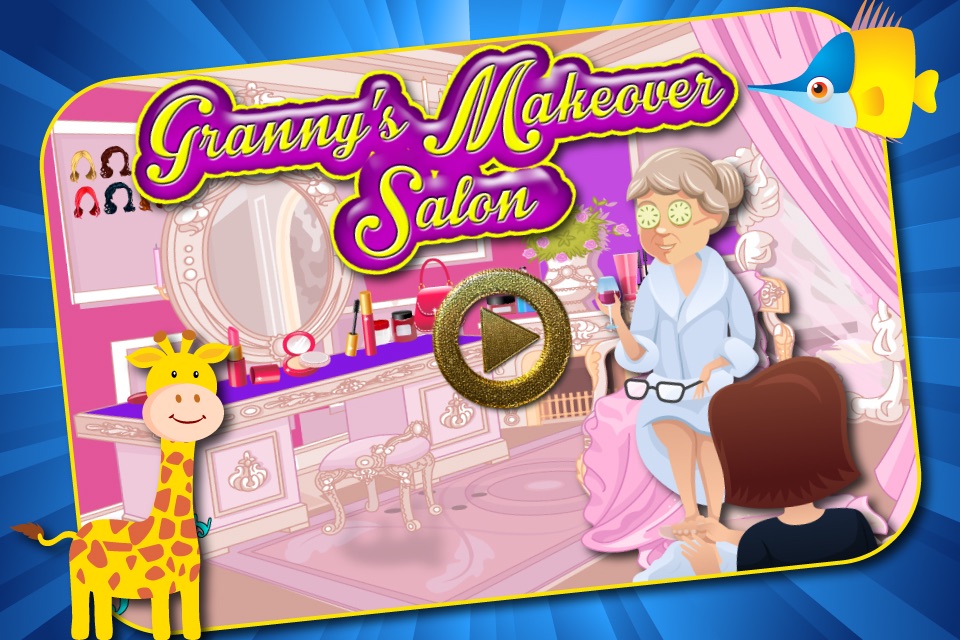 Grandma's Party Makeover Salon - Make the Granny look young & cute for Grandpa screenshot 3
