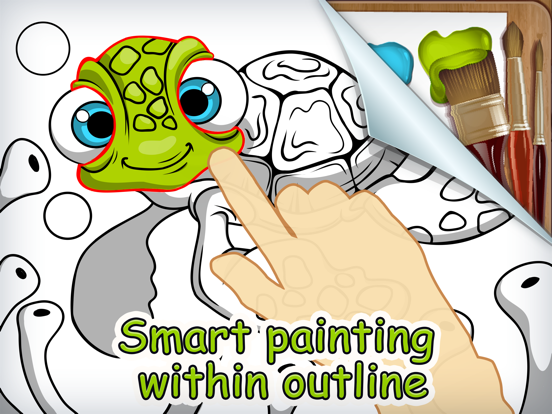 Screenshot #5 pour Brush and Smudge - coloring book