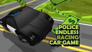 3D Zig-Zag Police Car -  Fast Hunting Mosted Super Wanted Racer Game screenshot #1 for iPhone