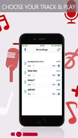Game screenshot High Quality Voice Recorder -Record Quality Sound Instantly apk
