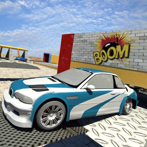 Furious Racing Car Stunt 3D Icon