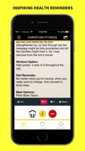 Christian Fitness: 30 Daily Challenges screenshot #2 for iPhone