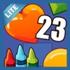 Coloring Book 23 Lite: Counting Shapes