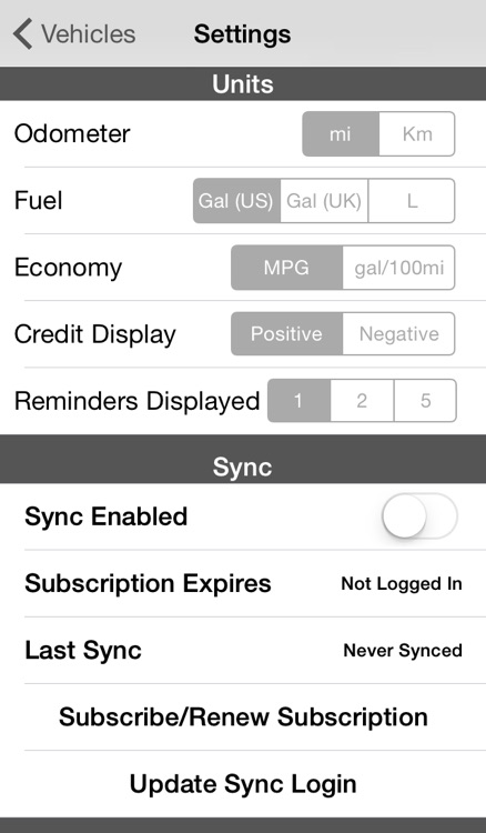 CarTune Free - Vehicle Maintenance and Gas Mileage Tracker