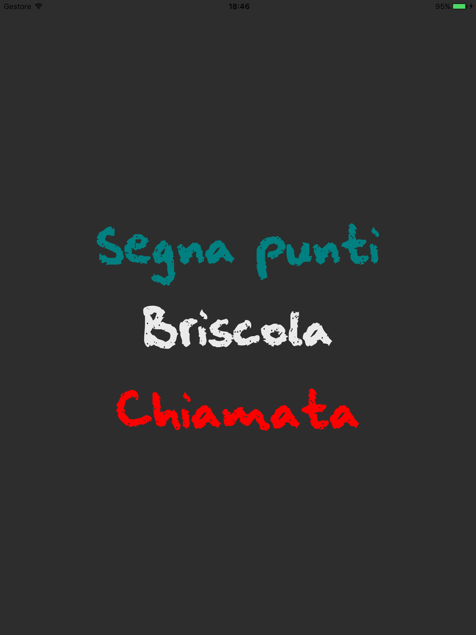Segna Punti Briscola Chiamata