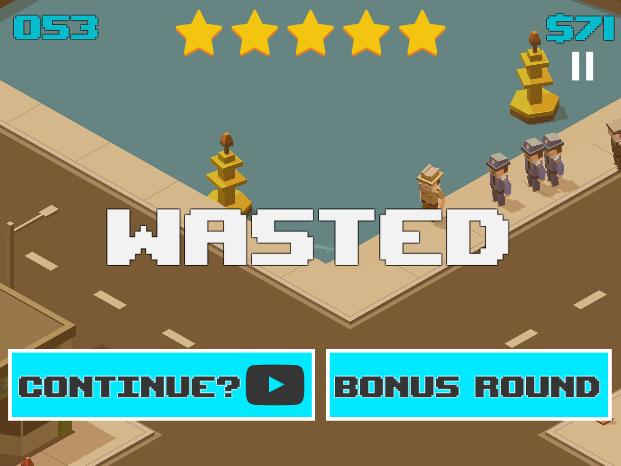 Run Pablo! A Cops and Robbers Game