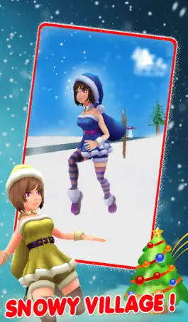 Game screenshot Christmas Santa Surfer-Ice Adventure Run 3D mod apk