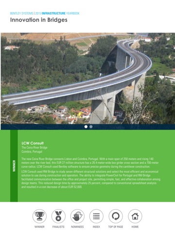 Bentley Infrastructure Yearbook screenshot 4