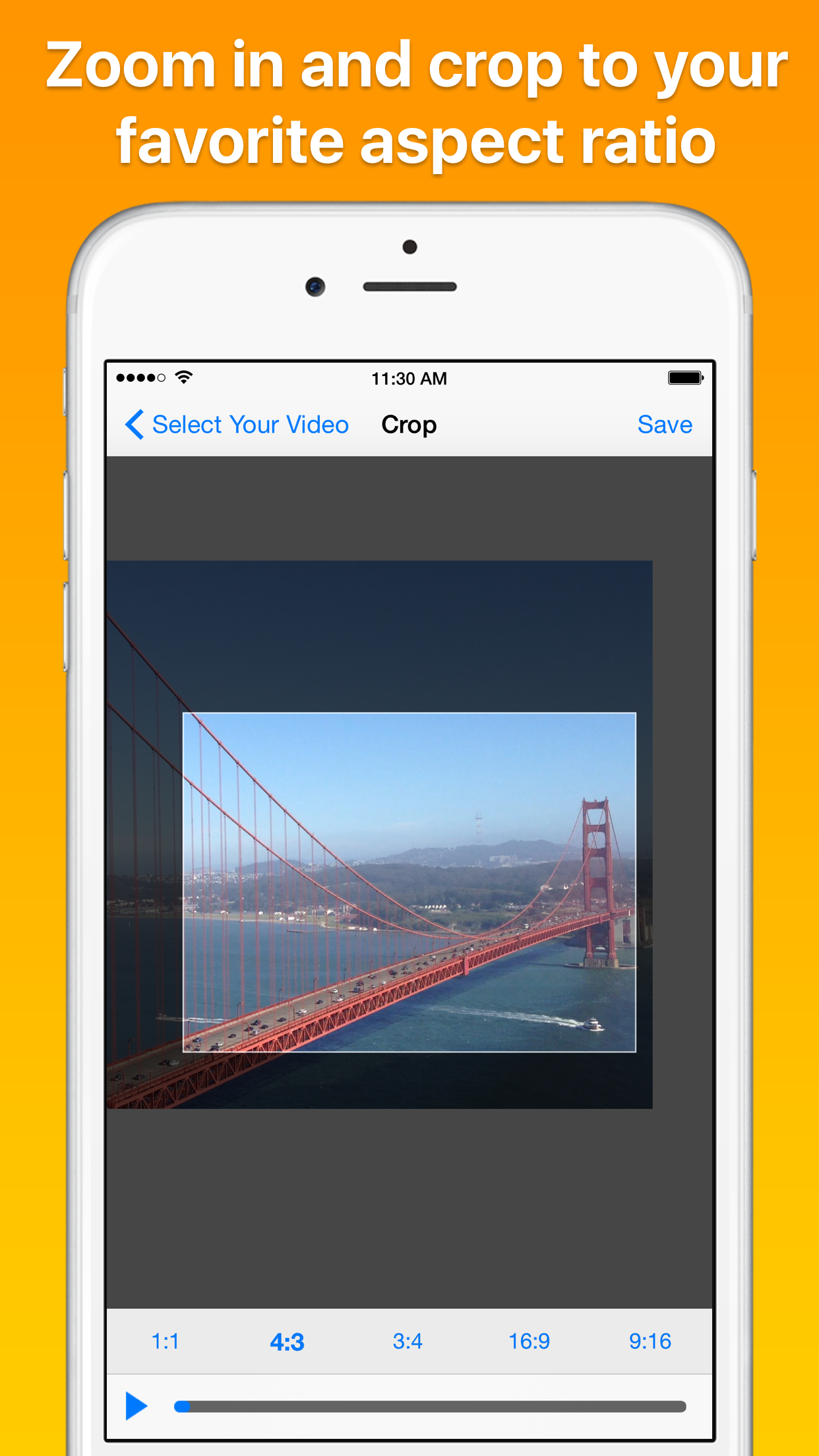 Crop Videos