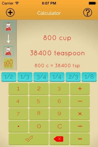 Kitchen Recipe Calculator Pro screenshot 4